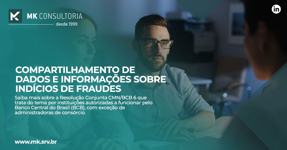COMPARTILHAMENTO DE DADOS E INFORMAÇÕES SOBRE INDÍCIOS DE FRAUDES