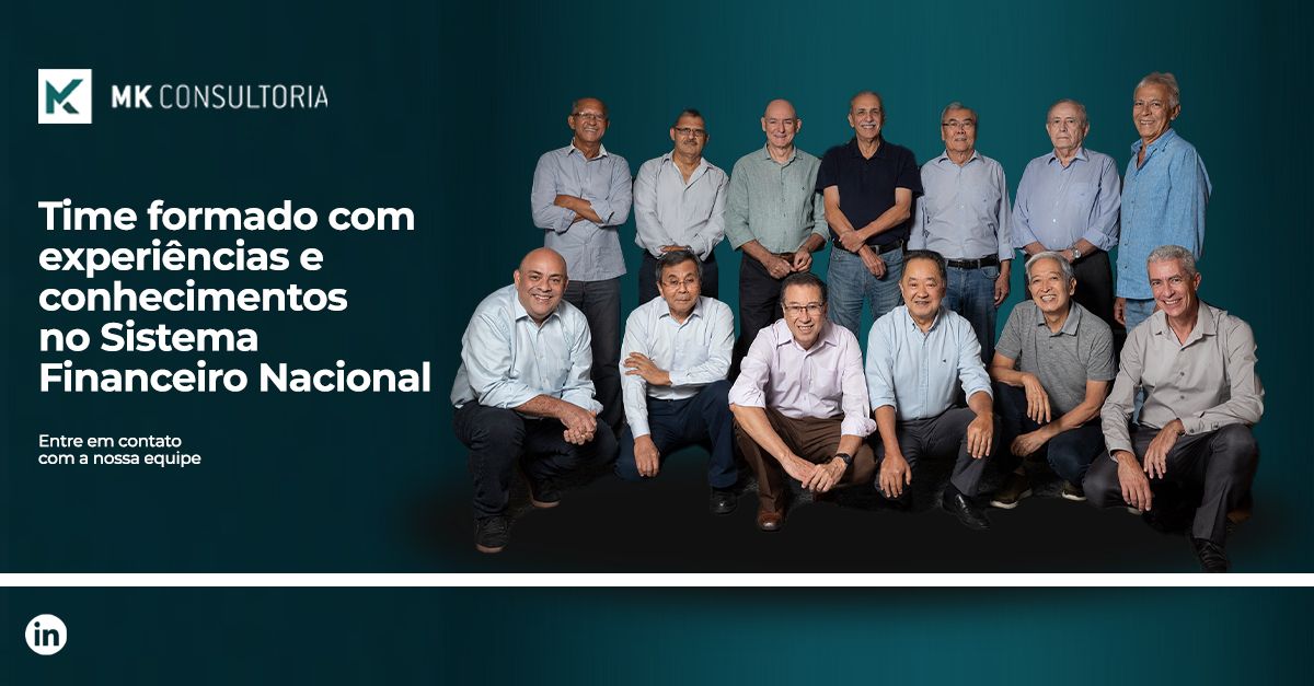 Time formado com experiências e conhecimentos no Sistema Financeiro Nacional